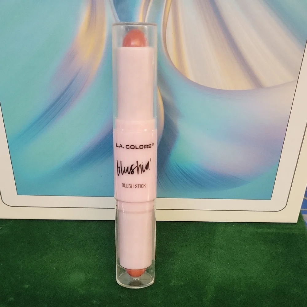 L.A. Colors Blushin' Dual-Ended Blush Stick 8.5g New Sealed Tube Garden Rose
